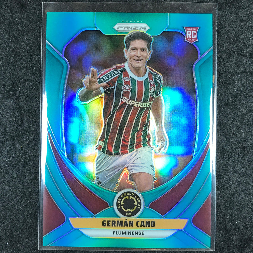 2025 Prizm FIFA Club World Cup GERMAN CANO Rookie Teal 5/99 #111