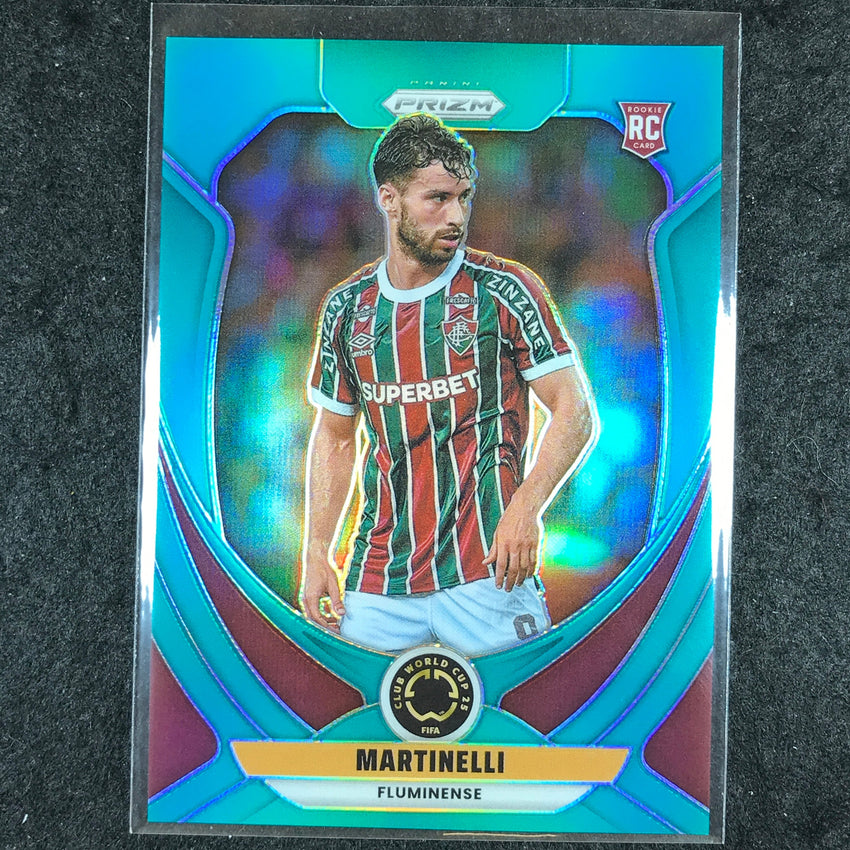 2025 Prizm FIFA Club World Cup MARTINELLI Rookie Teal 91/99 #116