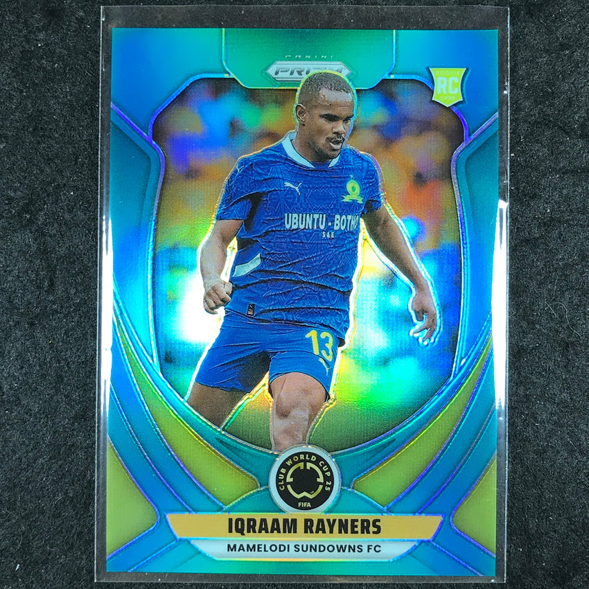 2025 Prizm FIFA Club World Cup IQRAAM RAYNERS Rookie Teal 50/99 #128