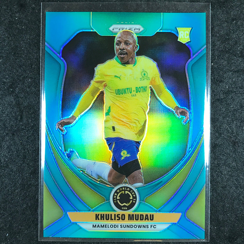 2025 Prizm FIFA Club World Cup KHULISO MUDAU Rookie Teal 89/99 #129