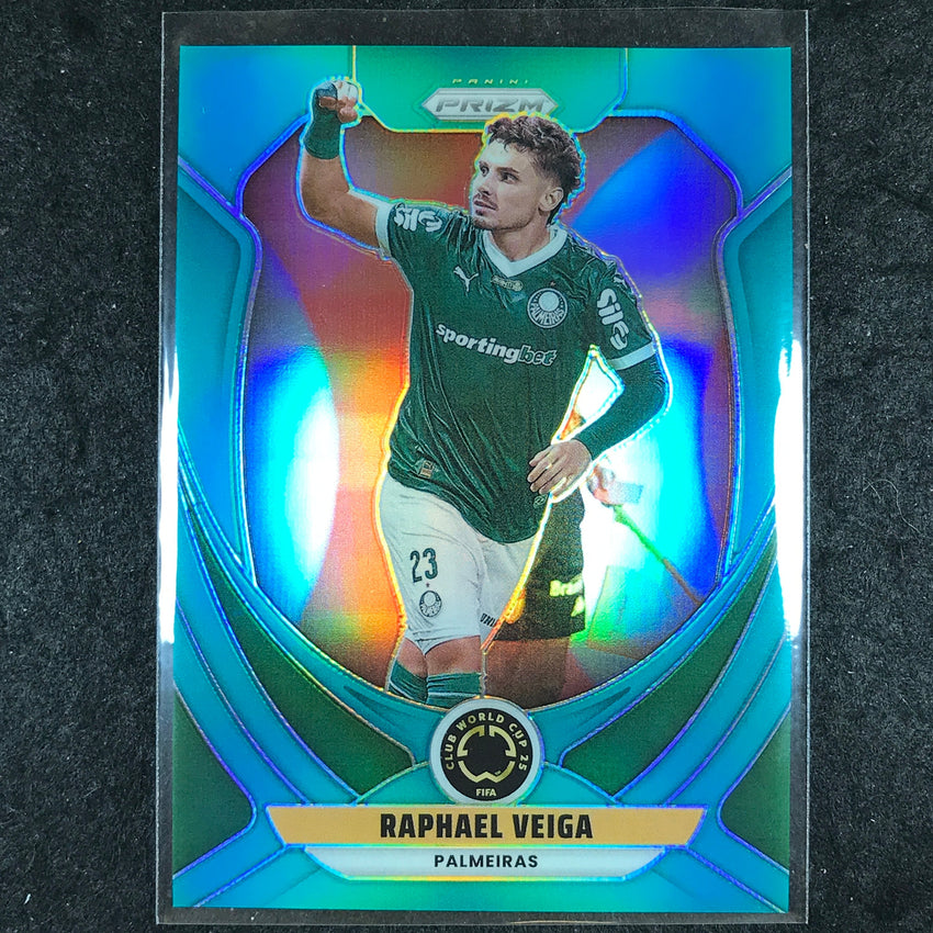 2025 Prizm FIFA Club World Cup RAPHAEL VEIGA Teal 76/99 #154