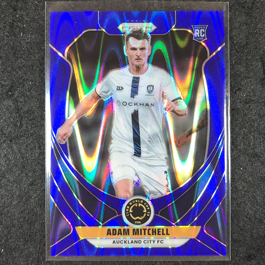 2025 Prizm FIFA Club World Cup ADAM MITCHELL Rookie Base Blue Seismic 139/275