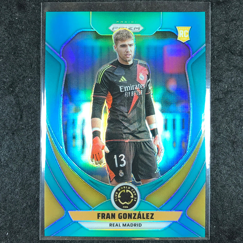 2025 Prizm FIFA Club World Cup FRAN GONZALEZ Rookie Teal 51/99 #161