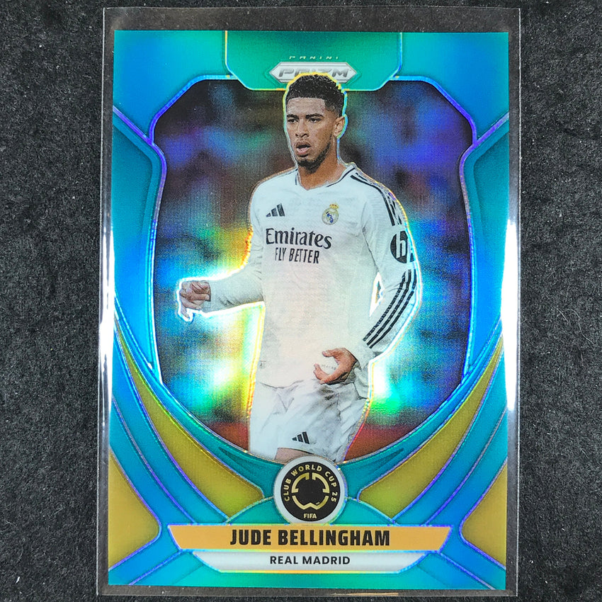 2025 Prizm FIFA Club World Cup JUDE BELLINGHAM Teal 52/99 #163