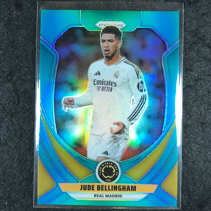 2025 Prizm FIFA Club World Cup JUDE BELLINGHAM Teal 35/99 #163