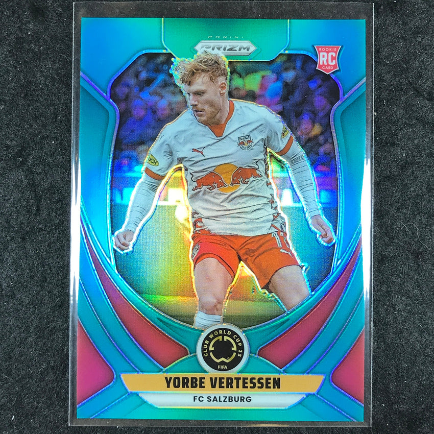 2025 Prizm FIFA Club World Cup YORBE VERTESSEN Rookie Teal 38/99 #171