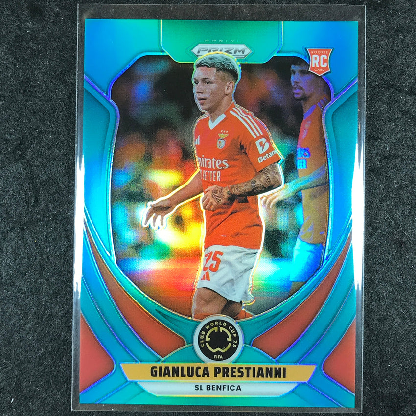 2025 Prizm FIFA Club World Cup GIANLUCA PRESTIANNI Rookie Teal 55/99 #184