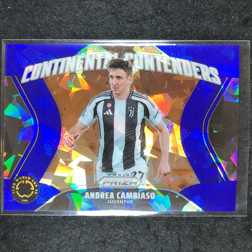 2025 Prizm FIFA Club World Cup ANDREA CAMBIASO Continental Contenders Blue 44/99