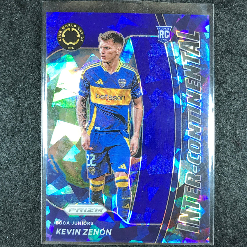 2025 Prizm FIFA Club World Cup KEVIN ZENON Inter-Continental Rookie Blue 73/99