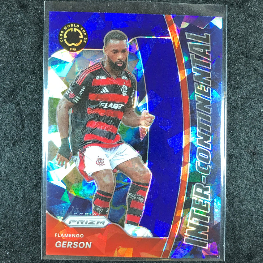 2025 Prizm FIFA Club World Cup GERSON Inter-Continental Blue Ice 16/99 #15