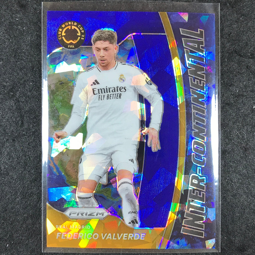 2025 Prizm FIFA Club World Cup FEDERICO VALVERDE Inter-Continental Blue 66/99