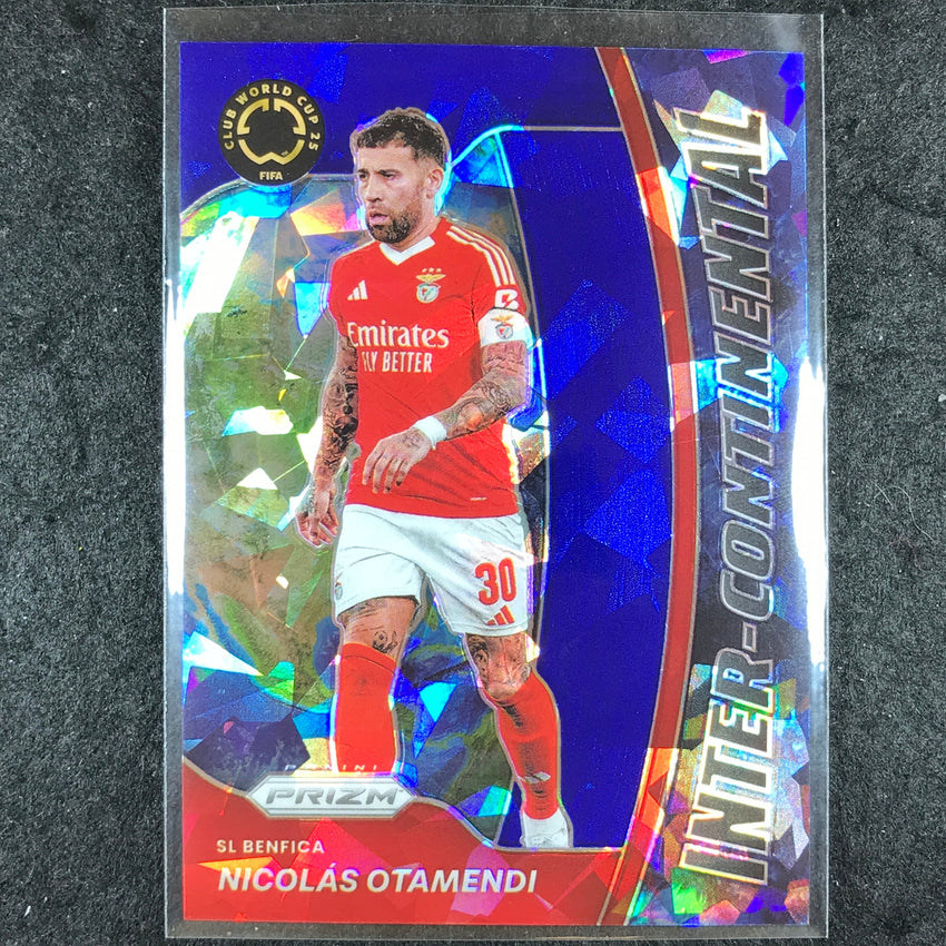 2025 Prizm FIFA Club World Cup NICOLAS OTAMENDI Inter-Continental Blue Ice 13/99