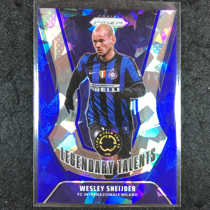 2025 Prizm FIFA Club World Cup WESLEY SNEIJDER Legendary Talents Blue Ice 91/99