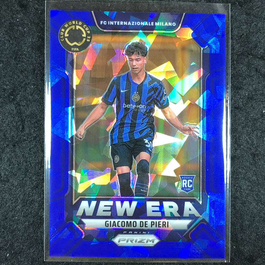 2025 Prizm FIFA Club World Cup GIACOMO DE PIERI New Era Rookie Blue Ice 86/99 #7