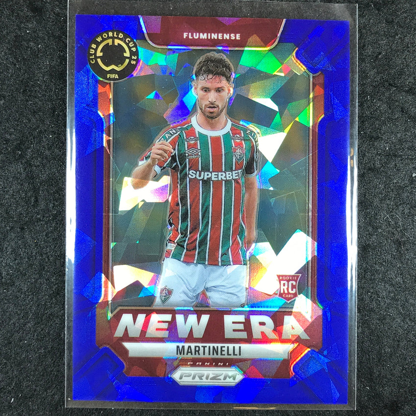 2025 Prizm FIFA Club World Cup MARTINELLI New Era Rookie Blue Ice 76/99 #10