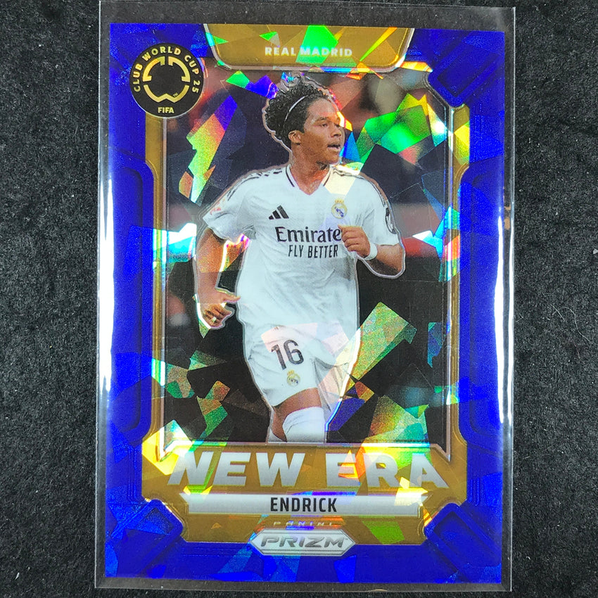 2025 Prizm FIFA Club World Cup ENDRICK New Era Blue Ice 79/99 #16