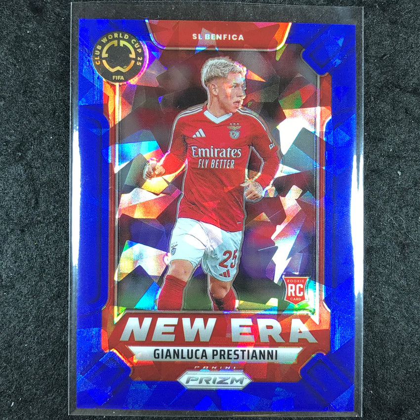 2025 Prizm FIFA Club World Cup GIANLUCA PRESTIANNI New Era Rookie Blue Ice 78/99