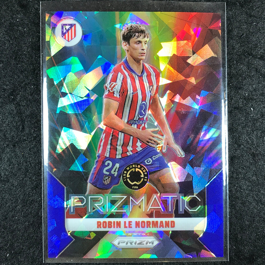 2025 Prizm FIFA Club World Cup ROBIN LE NORMAND Prizmatic Blue Ice 7/99 #2