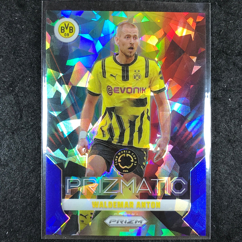 2025 Prizm FIFA Club World Cup WALDEMAR ANTON Prizmatic Blue Ice 4/99 #6