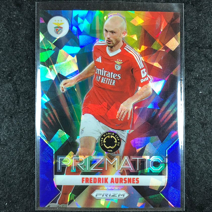 2025 Prizm FIFA Club World Cup FREDRIK AURSNES Prizmatic Blue Ice 40/99 #29