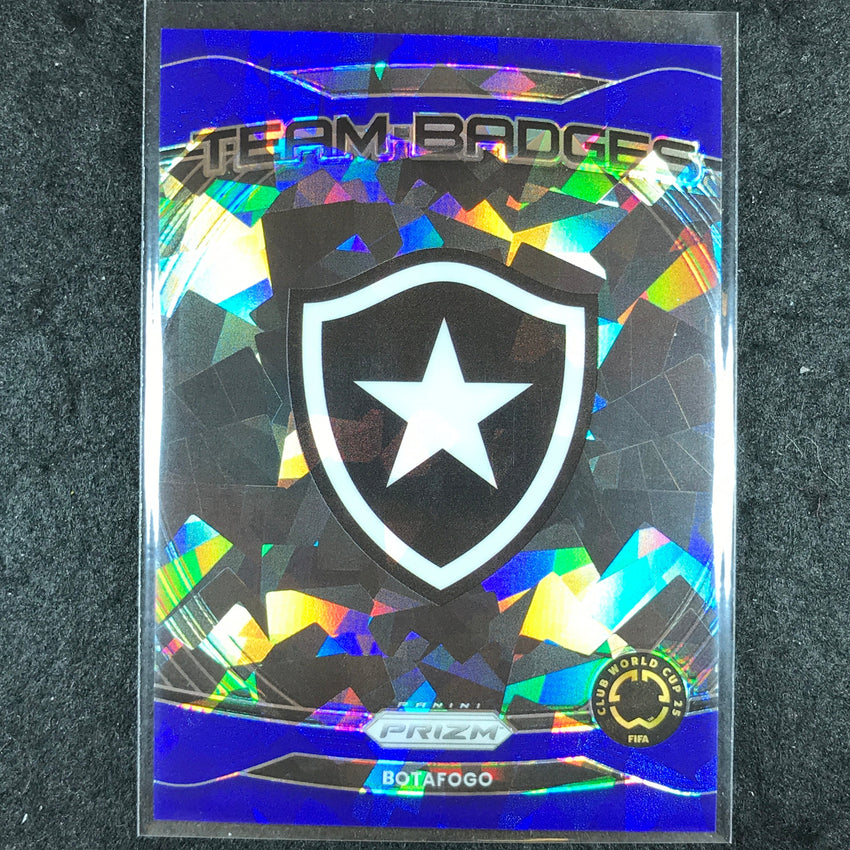 2025 Prizm FIFA Club World Cup BOTAFOGO Team Badges Blue Ice 62/99 #4