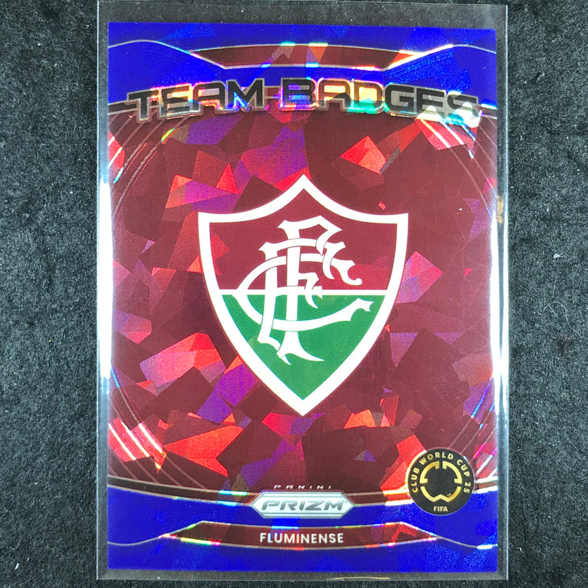 2025 Prizm FIFA Club World Cup FLUMINENSE Team Badges Blue Ice 76/99 #11