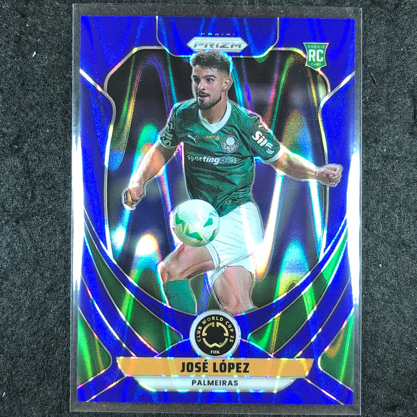 2025 Prizm FIFA Club World Cup JOSE LOPEZ Base Blue Seismic 198/275 #152