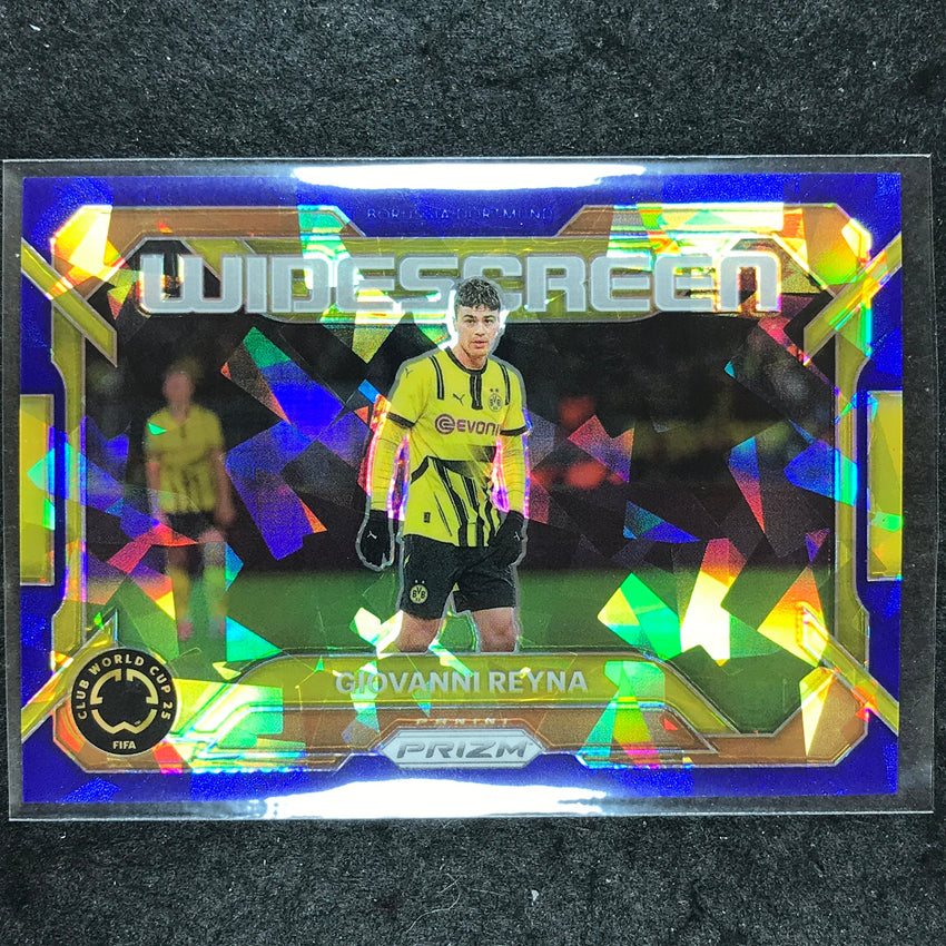 2025 Prizm FIFA Club World Cup GIOVANNI REYNA Widescreen Blue Ice 70/99 #5