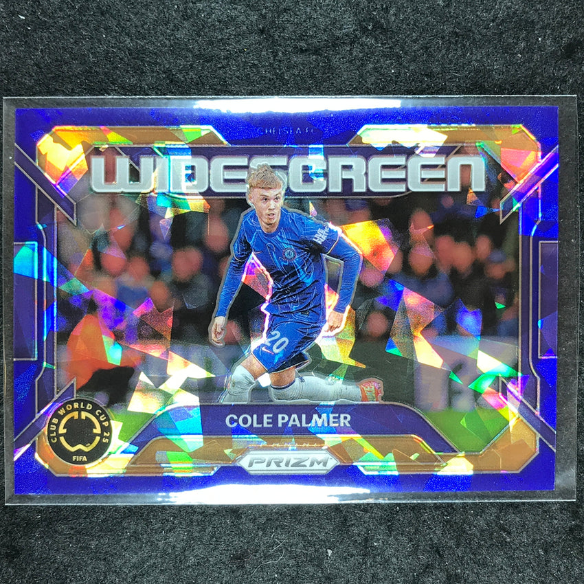 2025 Prizm FIFA Club World Cup COLE PALMER Widescreen Blue Ice 92/99 #7