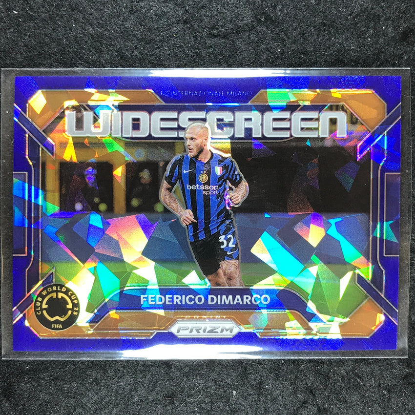 2025 Prizm FIFA Club World Cup FEDERICO DIMARCO Widescreen Blue Ice 57/99 #9