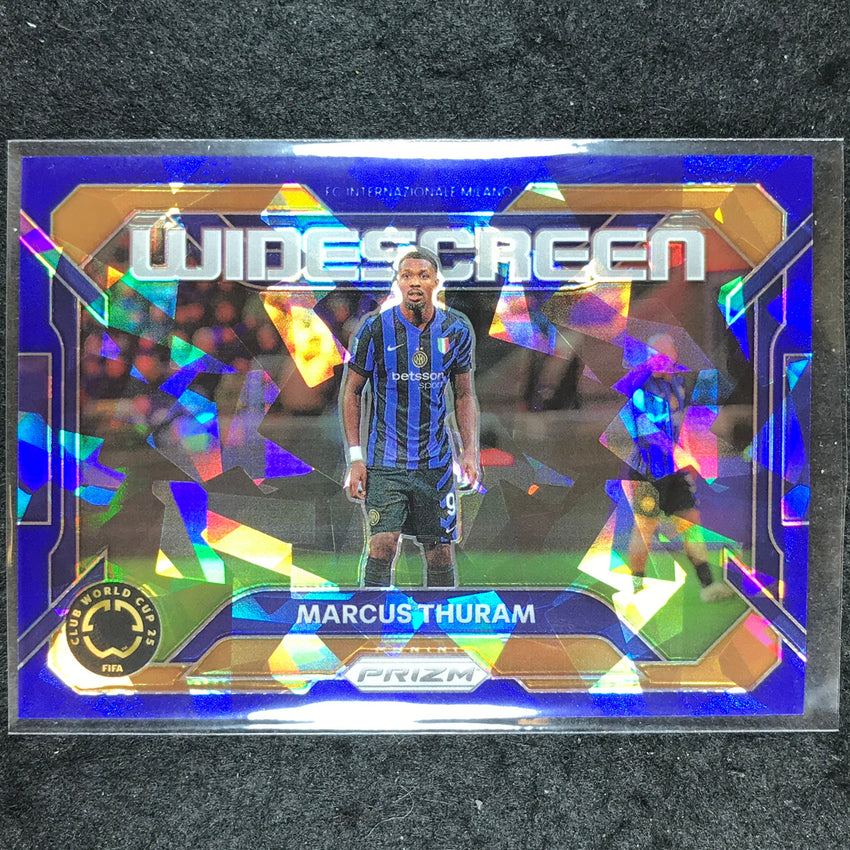 2025 Prizm FIFA Club World Cup MARCUS THURAM Widescreen Blue Ice 89/99 #10