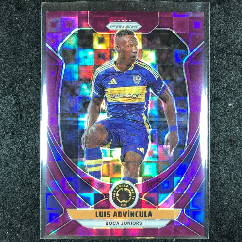 2025 Prizm FIFA Club World Cup LUIS ADVINCULA Base Purple Pandora 11/49 #35