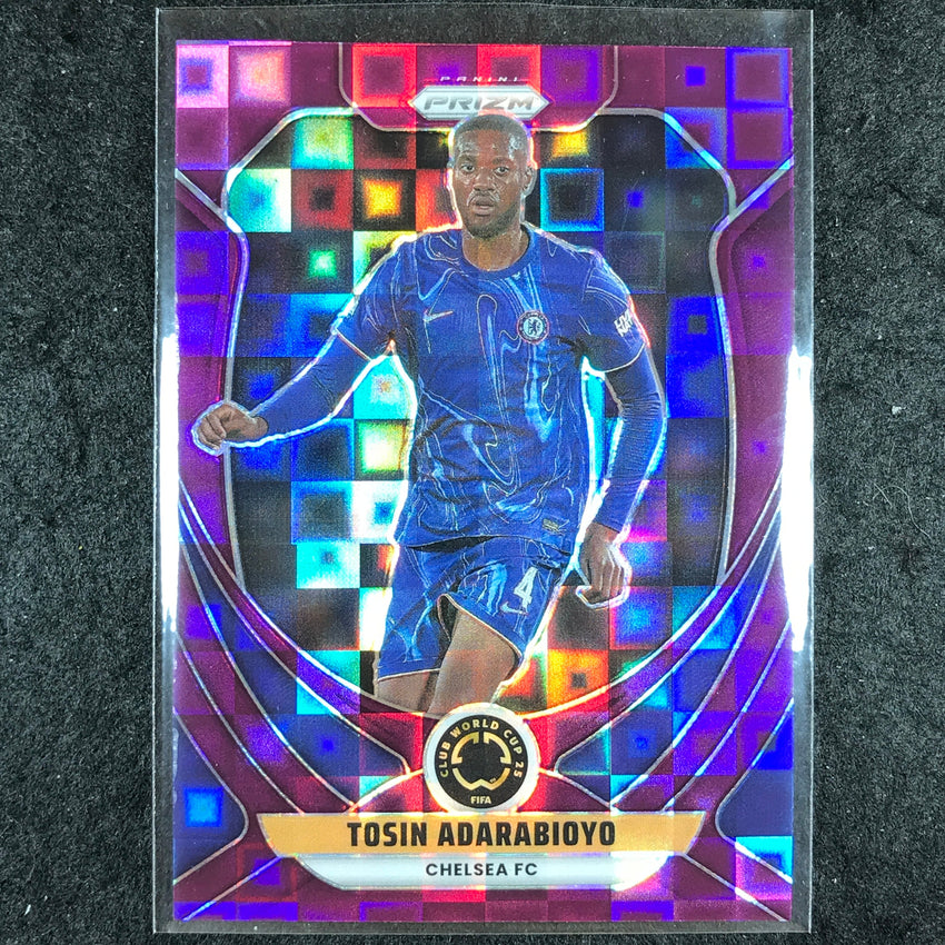 2025 Prizm FIFA Club World Cup TOSIN ADARABIOYO Base Purple Pandora 24/49 #69