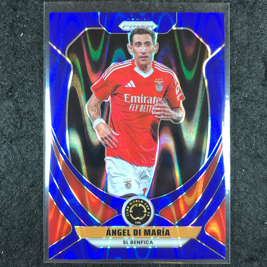 2025 Prizm FIFA Club World Cup ANGEL DI MARIA Base Blue Seismic 71/275 #183