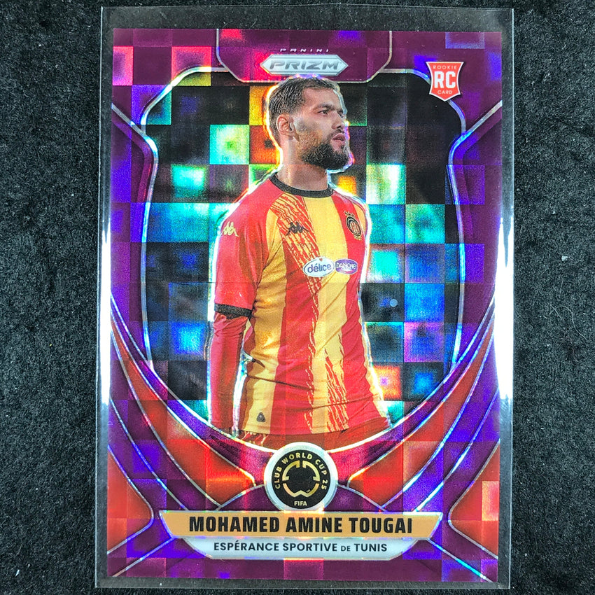 2025 Prizm FIFA Club World Cup MOHAMED AMINE TOUGAI Rookie Base Purple 48/49 #80