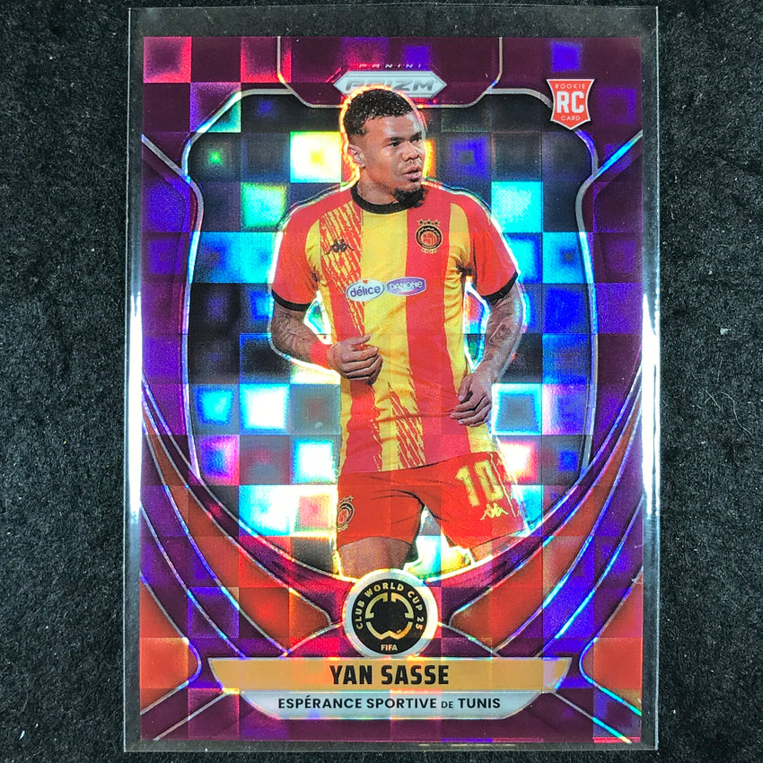 2025 Prizm FIFA Club World Cup YAN SASSE Rookie Base Purple Pandora 45/49 #83
