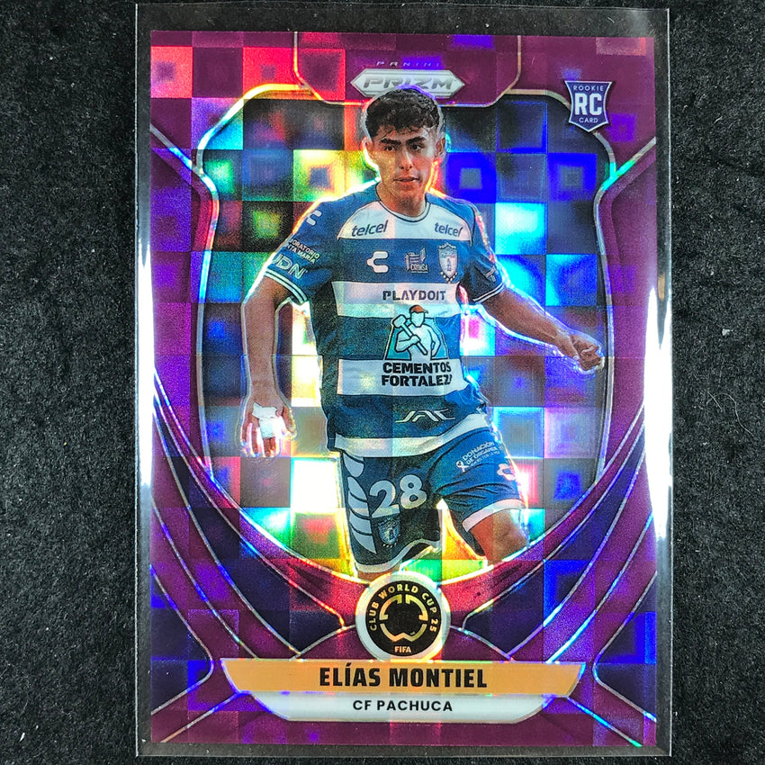2025 Prizm FIFA Club World Cup ELIAS MONTIEL Rookie Base Purple Pandora 46/49