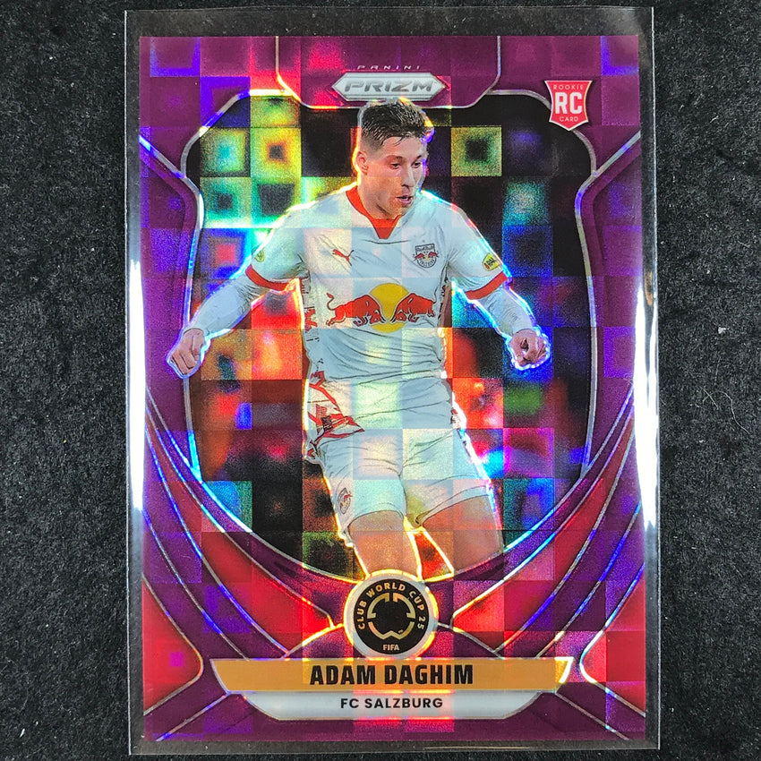 2025 Prizm FIFA Club World Cup ADAM DAGHIM Rookie Base Purple Pandora 29/49 #173