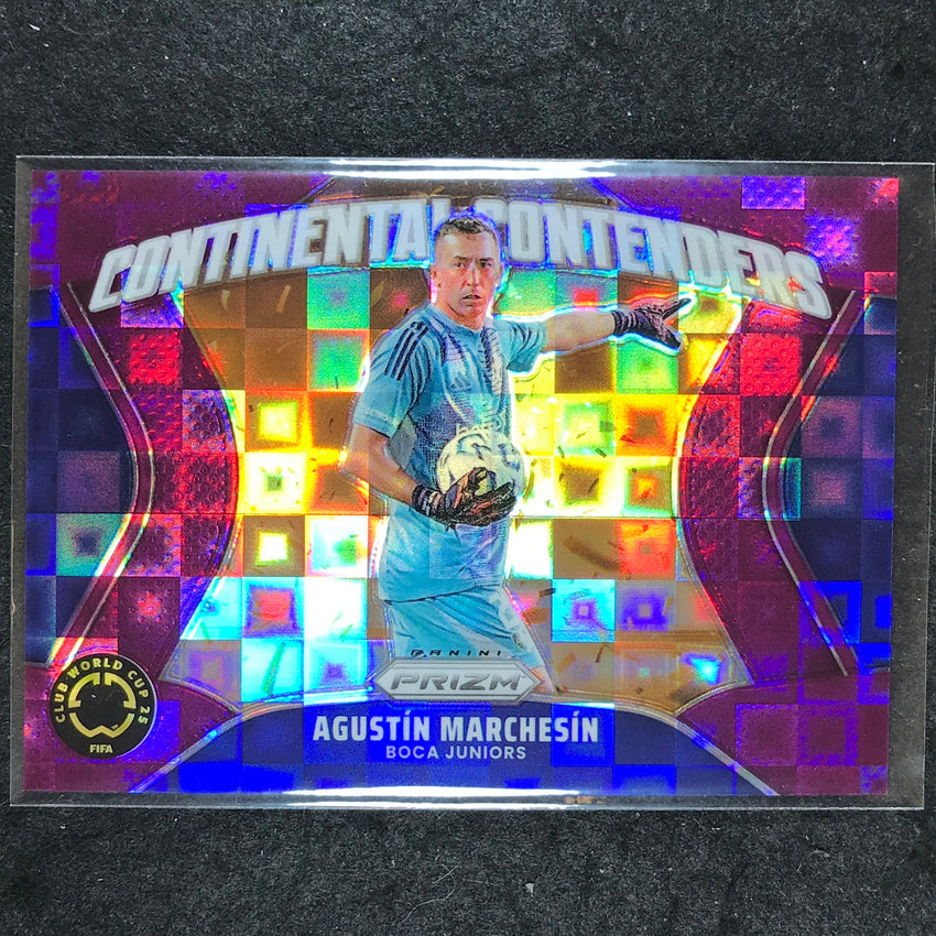 2025 Prizm FIFA Club Cup AGUSTIN MARCHESIN Continental Contenders Purple 9/49 #4