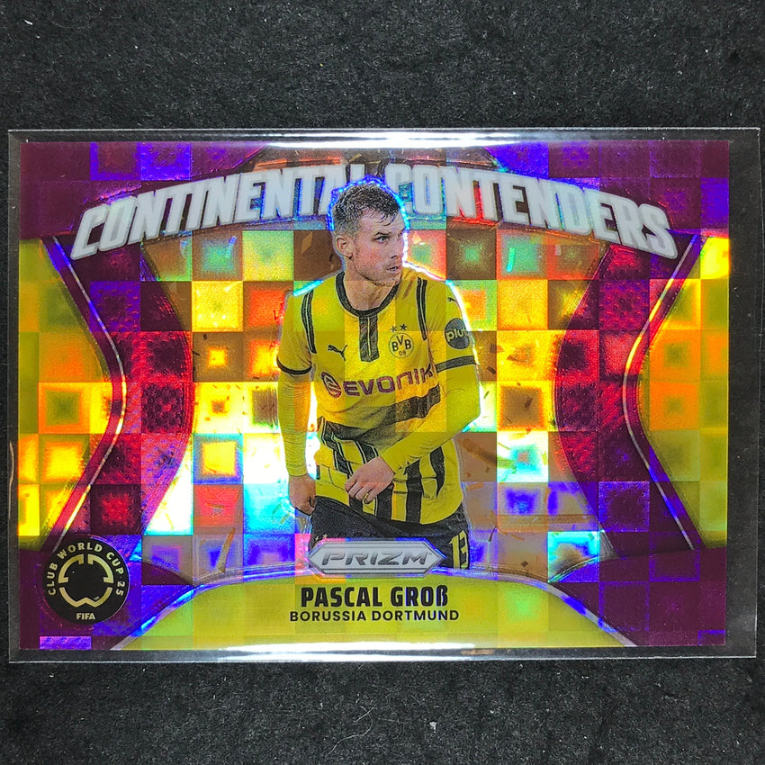 2025 Prizm FIFA Club World Cup PASCAL GROSS Continental Contenders Purple 2/49