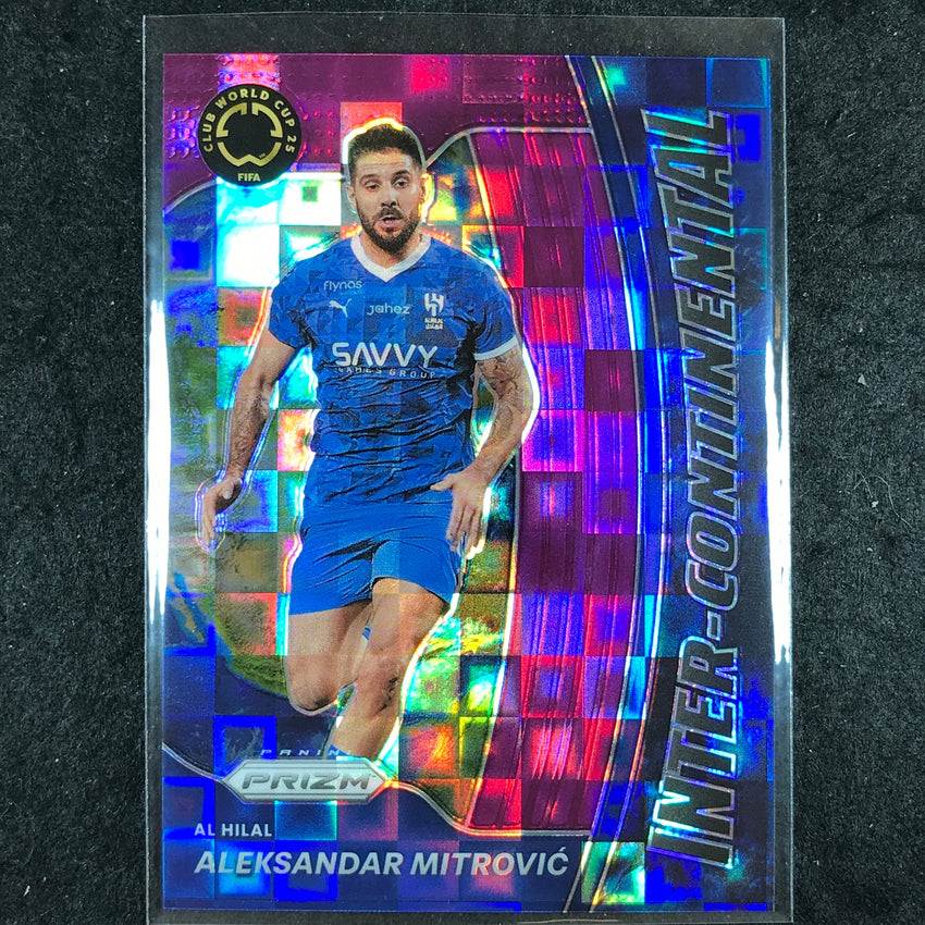 2025 Prizm FIFA Club Cup ALEKSANDAR MITROVIC Inter-Continental Purple 36/49 #1