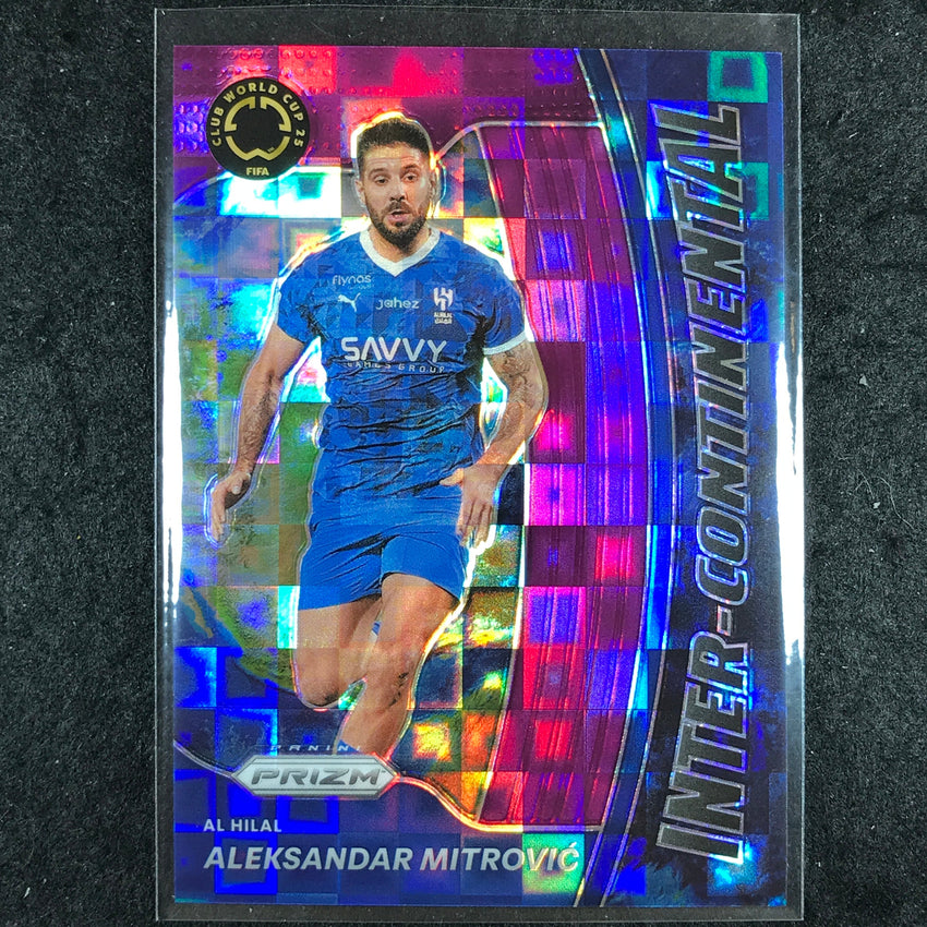 2025 Prizm FIFA Club Cup ALEKSANDAR MITROVIC Inter-Continental Purple 48/49 #1