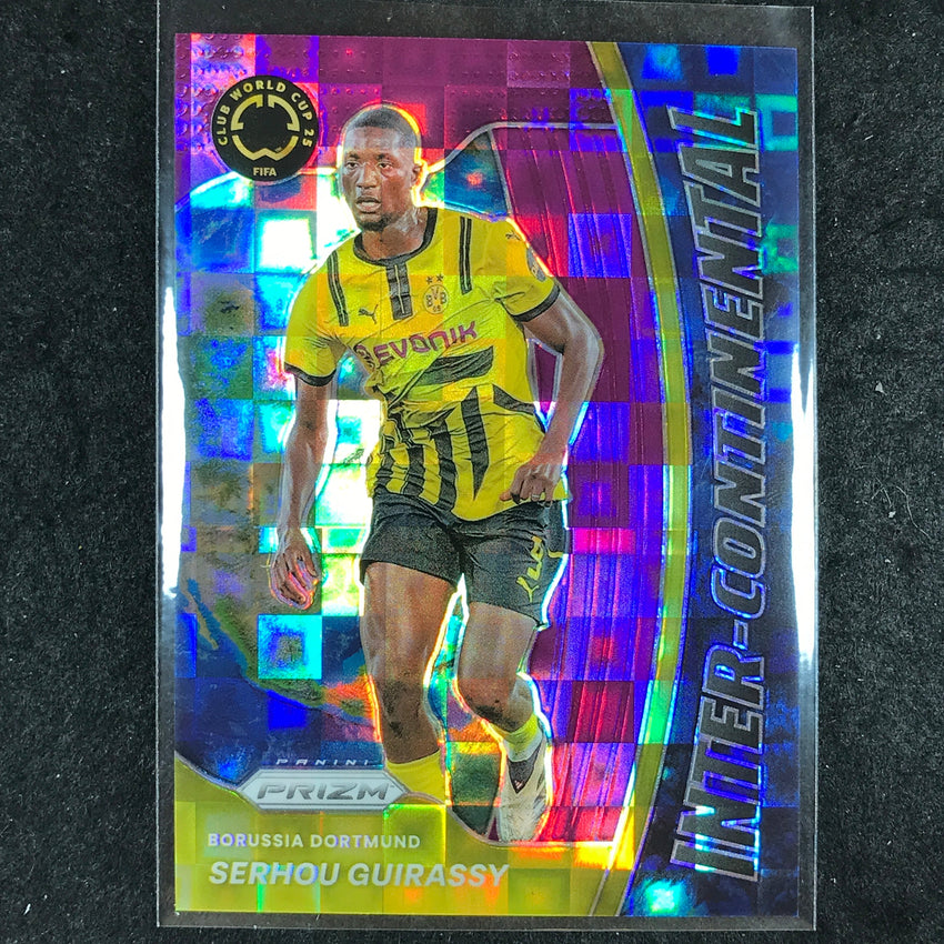 2025 Prizm FIFA Club World Cup SERHOU GUIRASSY Inter-Continental Purple 37/49 #7