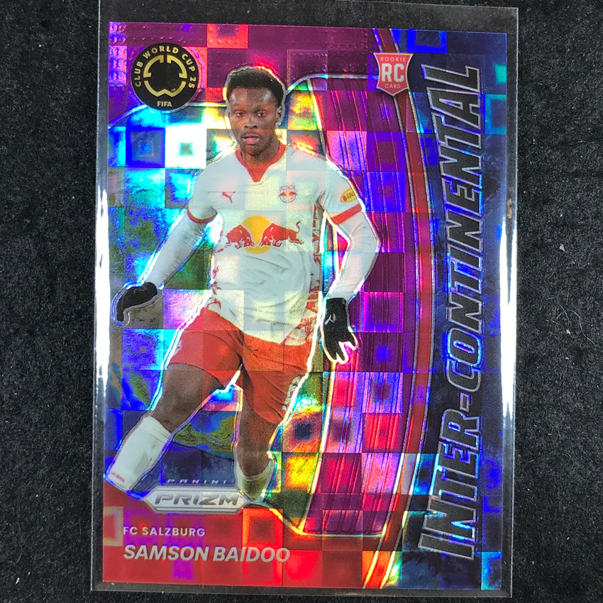 2025 Prizm FIFA Club Cup SAMSON BAIDOO Inter-Continental Rookie Purple 44/49 #26