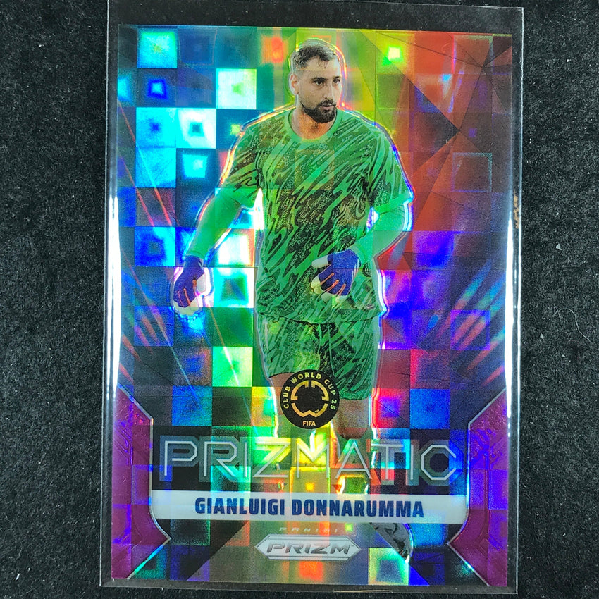 2025 Prizm FIFA Club World Cup GIANLUIGI DONNARUMMA Prizmatic Purple 37/49 #20