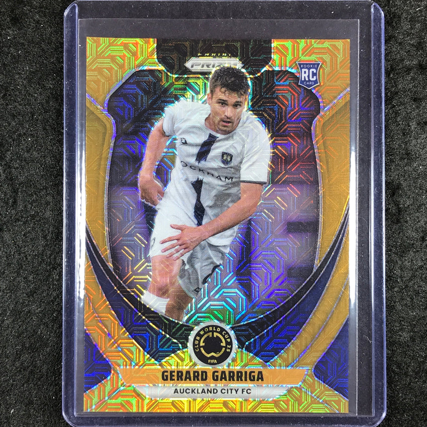 2025 Prizm FIFA Club World Cup GERARD GARRIGA Rookie Base Gold Mojo 19/25 #29