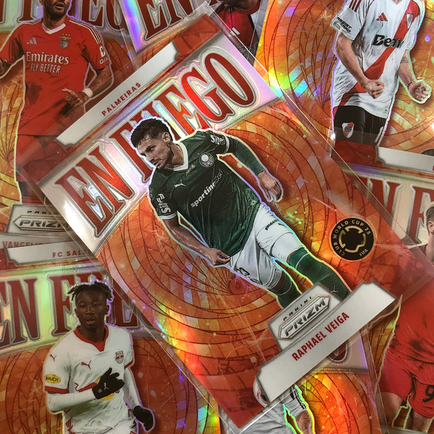 2025 Prizm FIFA Club World Cup NICOLO BARELLA En Fuego Silver #11