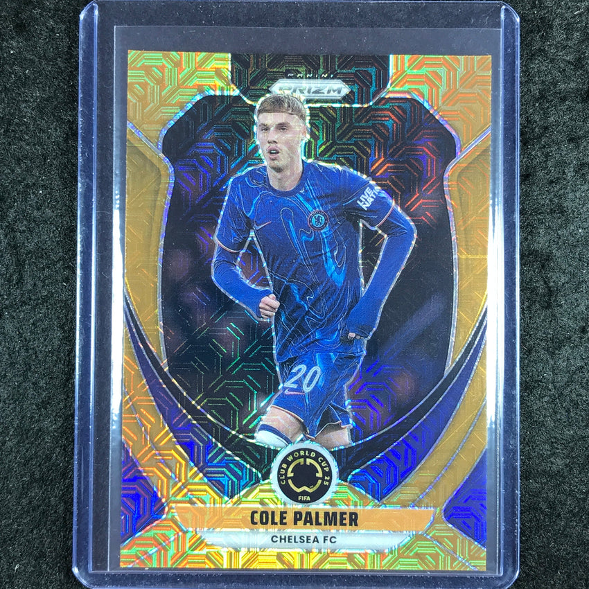 2025 Prizm FIFA Club World Cup COLE PALMER Base Gold Mojo 14/25 #67