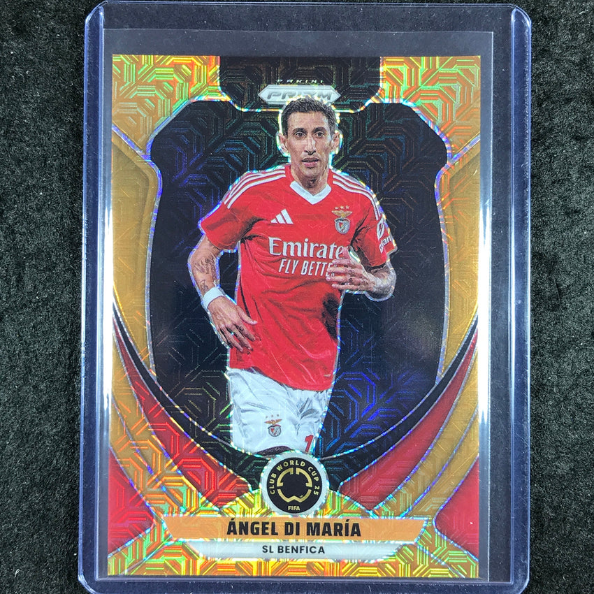 2025 Prizm FIFA Club World Cup ANGEL DI MARIA Base Gold Mojo 1/25 #183
