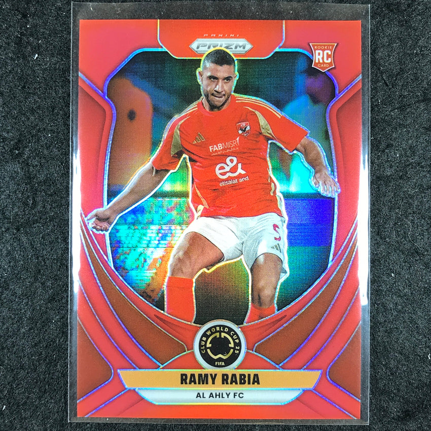 2025 Prizm FIFA Club World Cup RAMY RABIA Rookie Red /199 #4